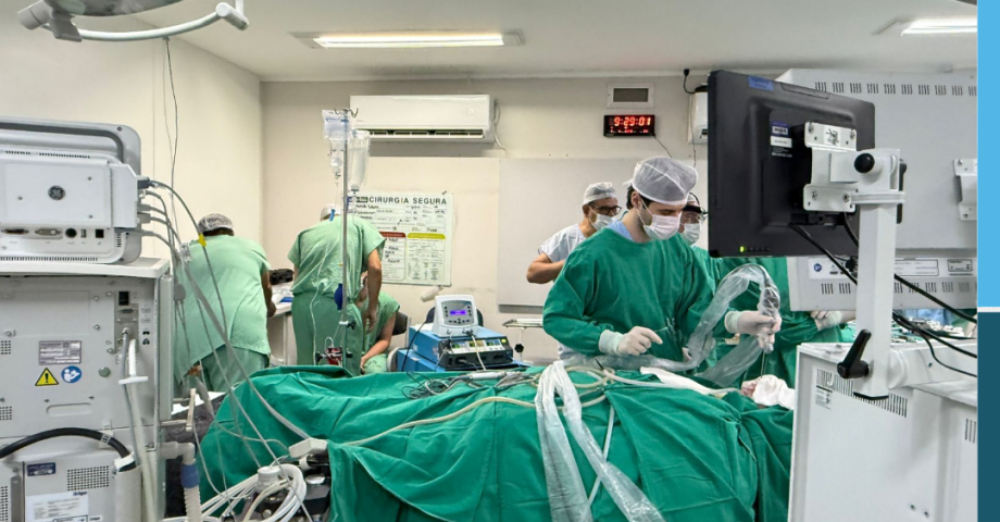 Hospital realiza cirurgia minimamente invasiva para retirada de tumor cerebral por via nasal