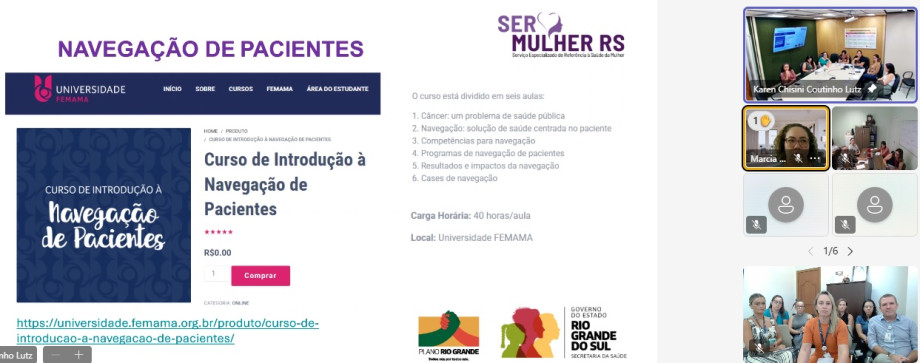 HUSFP/UCPel participa de reunião para implementação da habilitação "Ser Mulher"