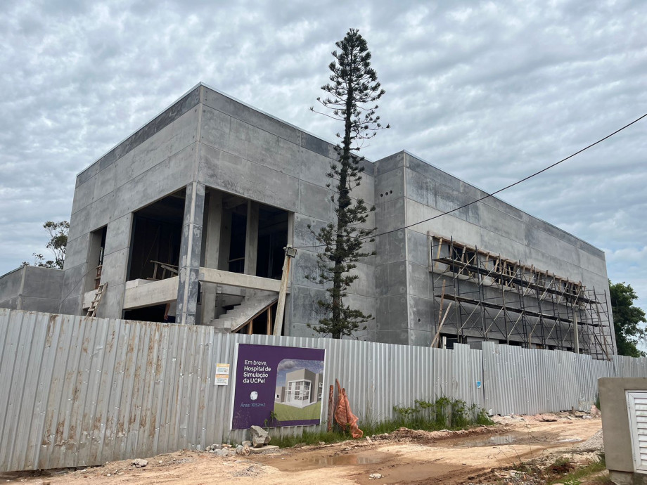 Hospital de Simulação da UCPel chega aos momentos finais das obras