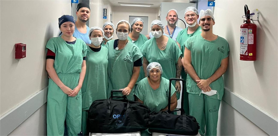 Primeira doação de órgãos do Hospital Universitário São Francisco de Paula em 2026