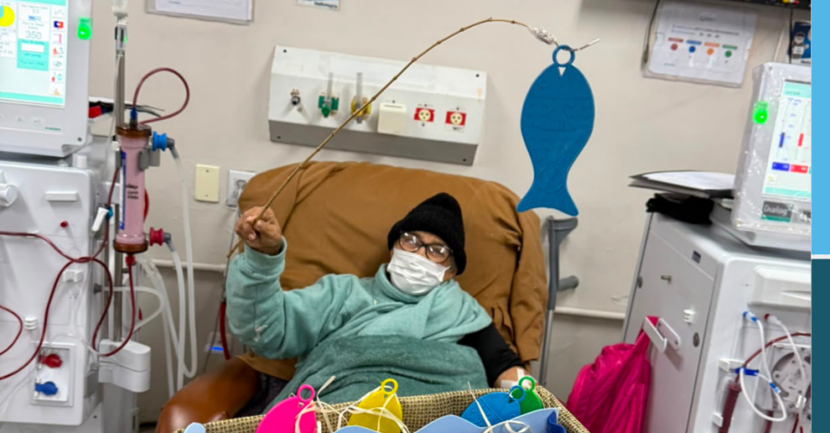 Ação julina leva momentos de descontração aos pacientes da Nefrologia