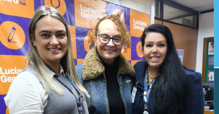 Encontro Institucional com a Deputada Estadual Luciana Genro