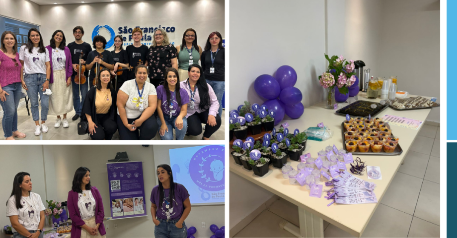 HUSFP promove tarde de acolhimento com música e troca de experiências na Semana da Prematuridade
