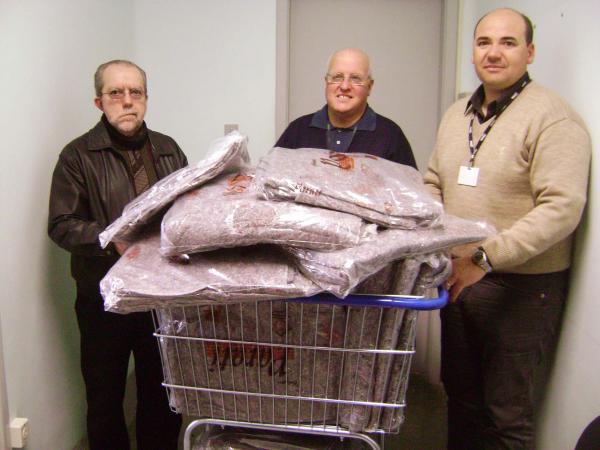 HUSFP/UCPel e PSP recebem doação de cobertores