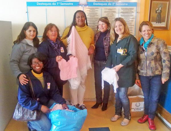 HUSFP/UCPel recebe doação de kits para recém-nascidos