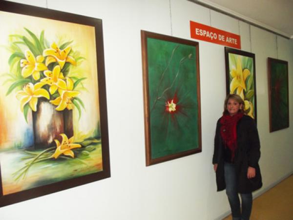 Símbolo da flora de Arroio Grande é destaque na Galeria de Arte do HUSFP