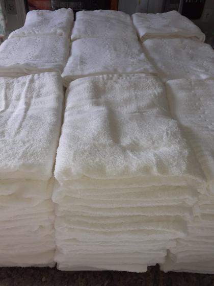 Funcionárias da Embrapa Clima Temperado doam 190 toalhas de banho ao HUSFP