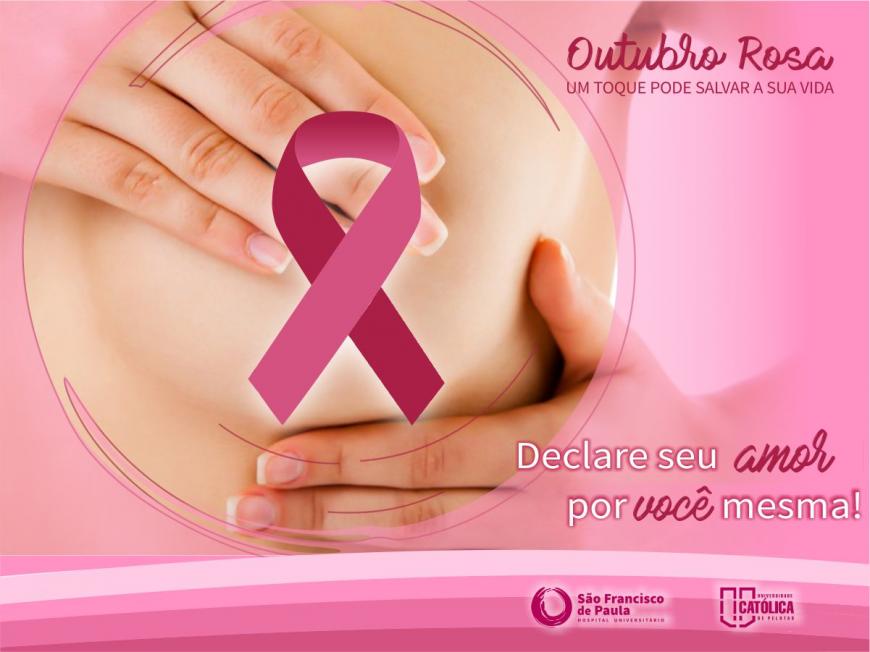 HU realiza ações de Semana Rosa para sensibilização sobre o câncer de mama