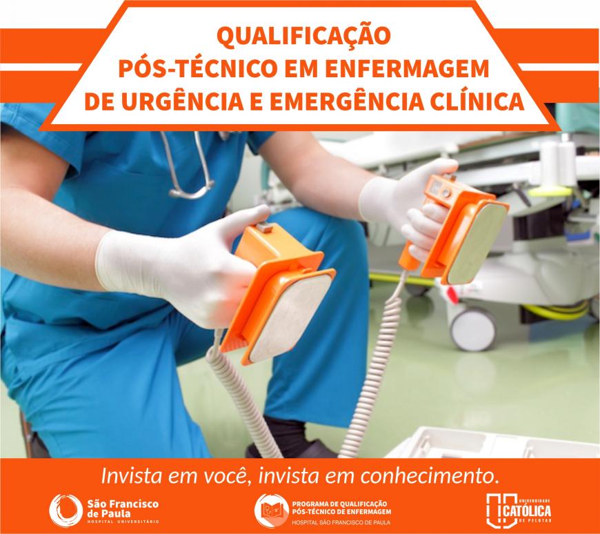 HU lança Pós Técnico em Enfermagem de Urgência e Emergência Clínica